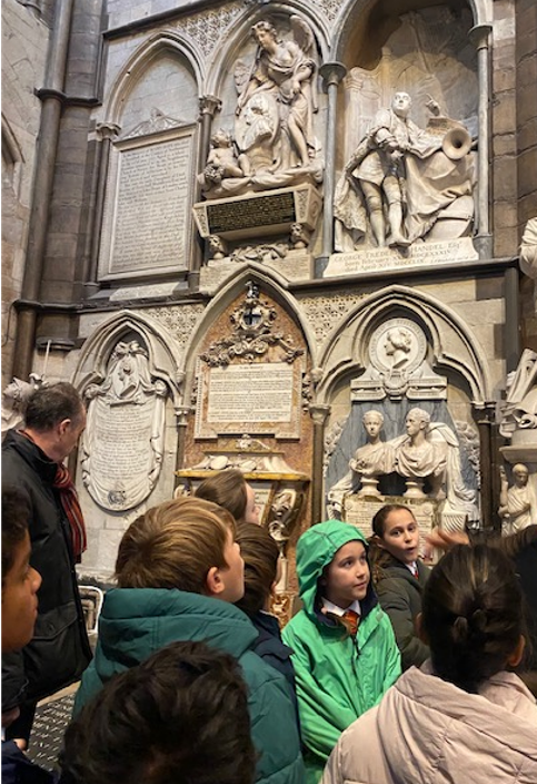 Year 5 at Westminster Abbey