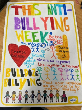 Year 6 Anti-Bullying week poster