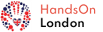 HandsOn London logo for fundraising for the charity at St Paul's