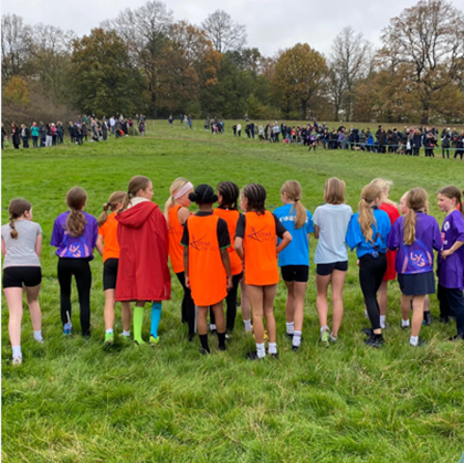 St Paul's Cross Country team